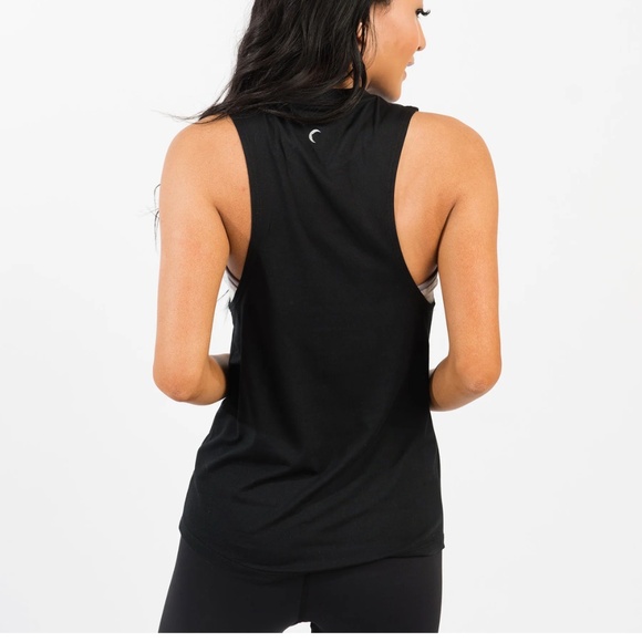 Zyia Black Kettle Moon Tank, EUC, L, Sleeveless - Picture 8 of 9